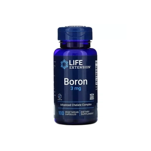 Мінерали Life Extension Бір, 3 мг, Boron, 100 вегетаріанських капсул (LEX-16611) зображення 1