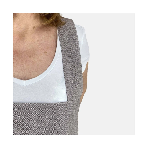 Фартух Прованс у японському стилі Marron довгий (4823093434332) - picture 4