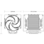 Кулер до процесора Arctic 4U-M Rev.2 (ACFRE00133B) - зменшене зображення 5