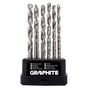 Набор сверл Graphite по металлу, HSS-G, 1.5–6.5мм, кейс, 13шт (54T915) - уменьшенное изображение 1