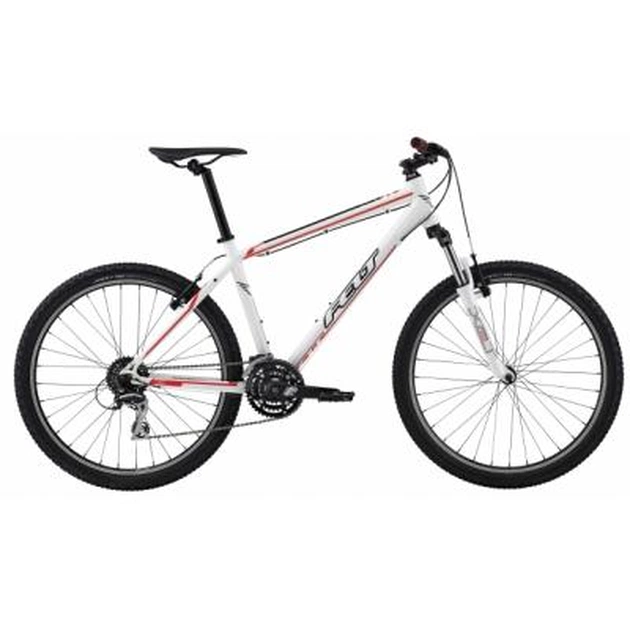 Велосипед Felt MTB SIX 85 L white (black/red) 20" (8044 08802) - изображение 1