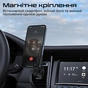 Автотримач для смартфона магнітний Promate MagHoop-AV Black - зменшене зображення 2