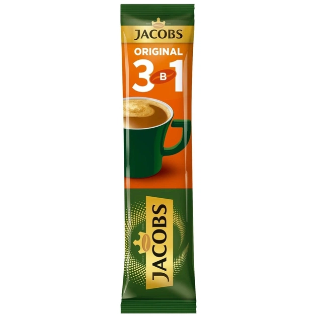 Кофе Jacobs 3в1 Ориджинал 12 г (prpj.90458) - изображение 1
