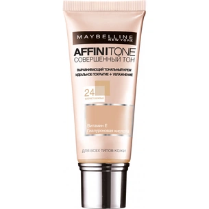 Тональний крем Maybelline New York Affinitone 24 - Золотисто-бежевий 30 мл (3600530403653) зображення 1