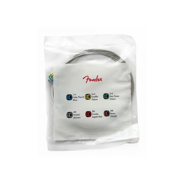 Струны для гитары Fender 250L Transparent Pack (09-42) (301440) - изображение 1