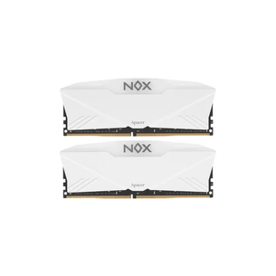 Модуль пам'яті для комп'ютера DDR4 32GB (2x16GB) 3200 MHz NOX RGB White Apacer (AH4U32G32C28YNWAA-2) зображення 1
