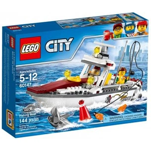 Конструктор LEGO City Рибальський катер (60147) зображення 1