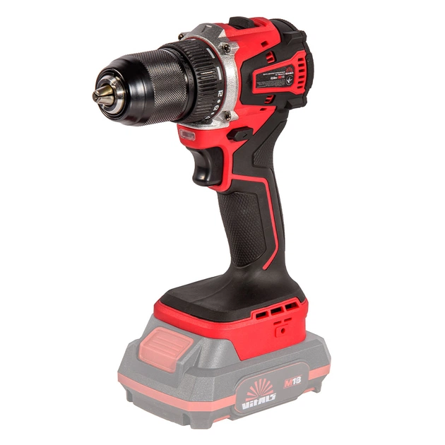 Шуруповерт Vitals Master, AU 1835abc BL, 18V, 35Нм, 500–1500об/хв, кейс, 1.43кг (без АКБ та ЗП) (235978) - зображення 1