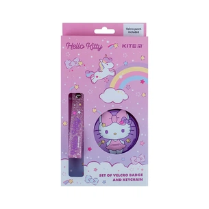 Бейдж Kite набір на липучці та підвіска Hello Kitty (HK24-3010-3) зображення 1
