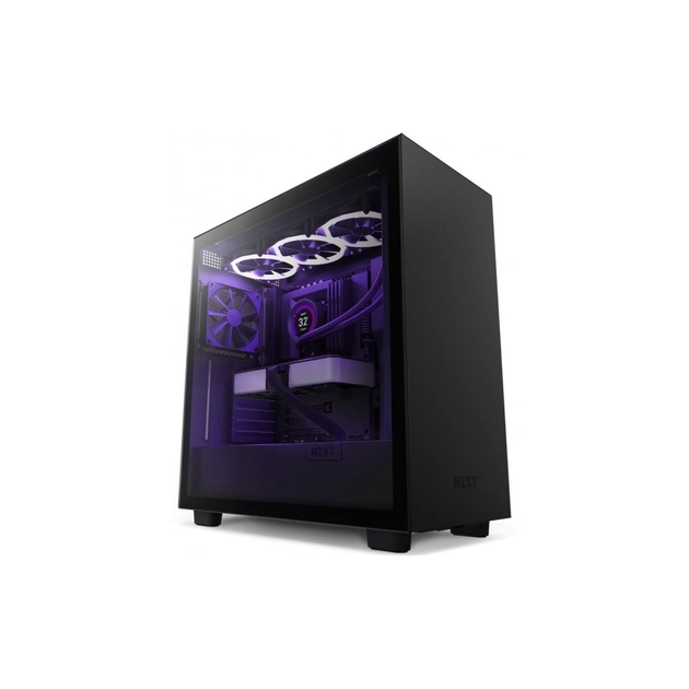 Корпус NZXT H7 v1 2022 Base Edition All Black (CM-H71BB-01) - изображение 1