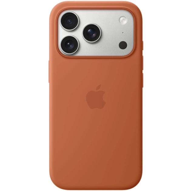 Чехол для мобильного телефона Apple Silicone iPhone 17 Pro Terra Cotta Model A3559 (MGFJ4ZM/A) - изображение 1