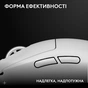 Мышка Logitech G Pro X Superlight 2 Lightspeed Wireless White (910-006638) - уменьшенное изображение 2