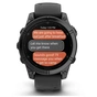 Смарт-годинник Garmin fenix E, 47mm, Slate Gray Steel/Black, GPS (010-03025-01) - зменшене зображення 9