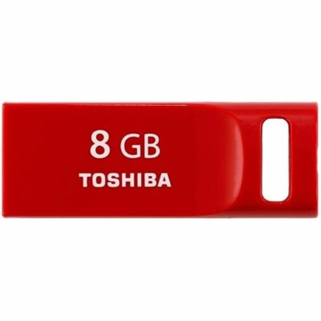 USB флеш накопичувач Toshiba 8Gb SURUGA red (THNU08SIPRED(BL5) - изображение 1