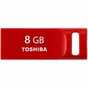 USB флеш накопичувач Toshiba 8Gb SURUGA red (THNU08SIPRED(BL5) - зменшене зображення 1