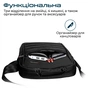 Сумка для ноутбука Promate 13.3" Rebel-MB black (rebel-mb.black) - зменшене зображення 2
