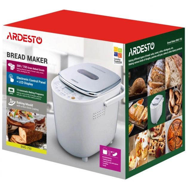 Хлібопічка Ardesto BMG-750 - picture 5