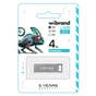 USB флеш накопичувач Wibrand 4GB Chameleon Silver USB 2.0 (WI2.0/CH4U6S) - зменшене зображення 2