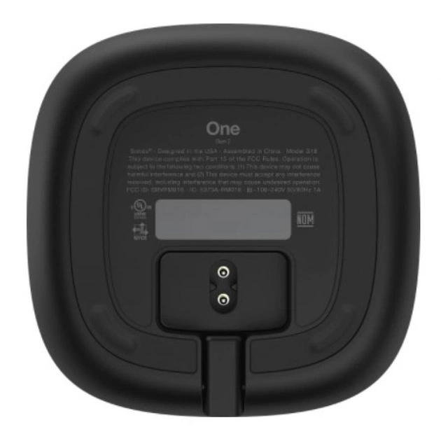 Акустична система Sonos One (Gen2) Black (ONEG2EU1BLK) - изображение 6