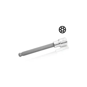 Головка торцева Toptul шестигранник HEX 6 мм 140мм 1/2" з кулею (BCSA1606) зображення 1