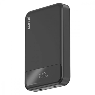 Універсальна мобільна батарея Proove Hoodman Magnetic 20W 10000mAh Black (PBH120010001) зображення 1