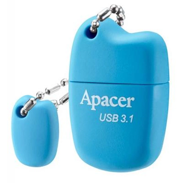 USB флеш накопичувач Apacer 8GB AH159 Blue USB 3.1 (AP8GAH159U-1) - изображение 1