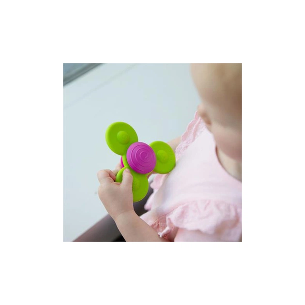 Брязкальце Fat Brain Toys набір прорізувачів-спінерів із присосками Whirly Squigz 3 шт (F210ML) - picture 4