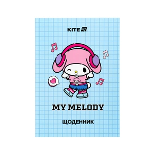 Щоденник шкільний Kite My Melody, тверда обкладинка (HK25-262-5) зображення 1