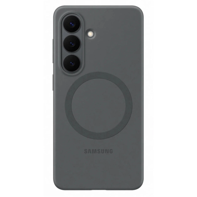 Чохол до мобільного телефона Samsung Silicone Magnet Case Galaxy S26 (S942) Black (EF-ES942CBEGWW) - зображення 1