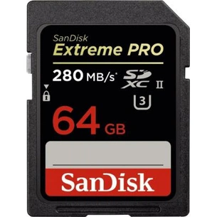 Карта пам'яті SanDisk 64Gb SDXC ExtremePro 4K (SDSDXPB-064G-G46) зображення 1