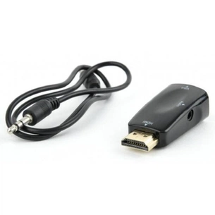 Перехідник HDMI в VGA и стерео-аудио Cablexpert (AB-HDMI-VGA-02) зображення 1