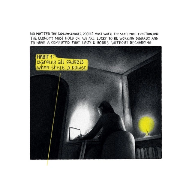 Комикс BLACKOUT. Chronicles of Our Life During Russias War Against Ukraine Yakaboo Publishing (9786178107765) - изображение 6