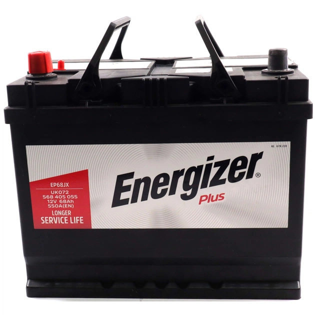 Аккумулятор автомобильный Energizer 68Ah-12v Plus L,EN550 (568 405 055) - изображение 1