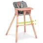 Стілець для годування Lionelo Koen pink rose (LO-KOEN PINK ROSE) - зменшене зображення 3