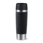 Термокружка Tefal Travel Mug Classic, 500мл, нержавіюча сталь, чорний (N2022010) - уменьшенное изображение 1