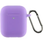 Чохол для навушників Armorstandart Ultrathin Silicone Case With Hook для Apple AirPods 2 Purple (ARM59690) - зменшене зображення 1