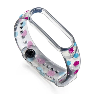 Ремінець до фітнес браслета Armorstandart RM для Xiaomi Mi Band 7/6/5 Candy Transparent (ARM59268) зображення 1