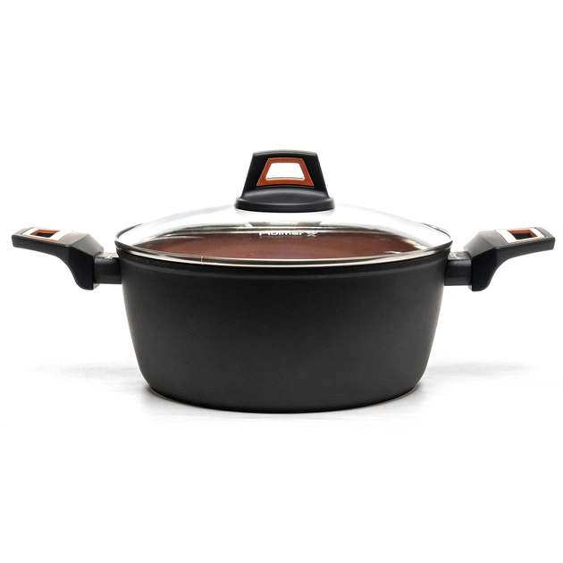 Каструля Hölmer кована з кришкою CR-1325-SBMCL Carrot 2,5 л (CR-1325-SBMCL Carrot) - зображення 1