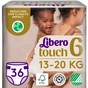Підгузки Libero Touch Розмір 6 (13-20 кг) 36 шт (7322541750255) - зменшене зображення 1