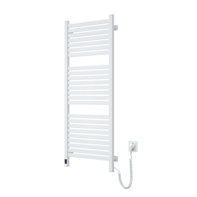 Сушарка для рушників Navin Авангард Х, 1200х480, Wi-Fi, сталь, білий, правобічна (12-172055-4812) - зображення 5