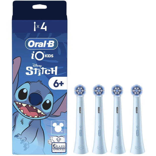 Насадка для зубної щітки Braun Oral-B iO RB SBLF-4 Stich (4) (8700216930710) - зображення 3