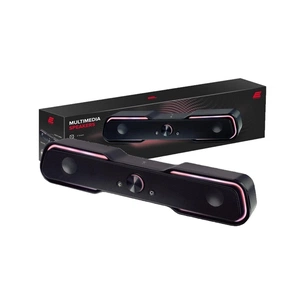 Акустична система 2E PCS101 RGB 2.0 USB Black (2E-PCS101BK) зображення 1
