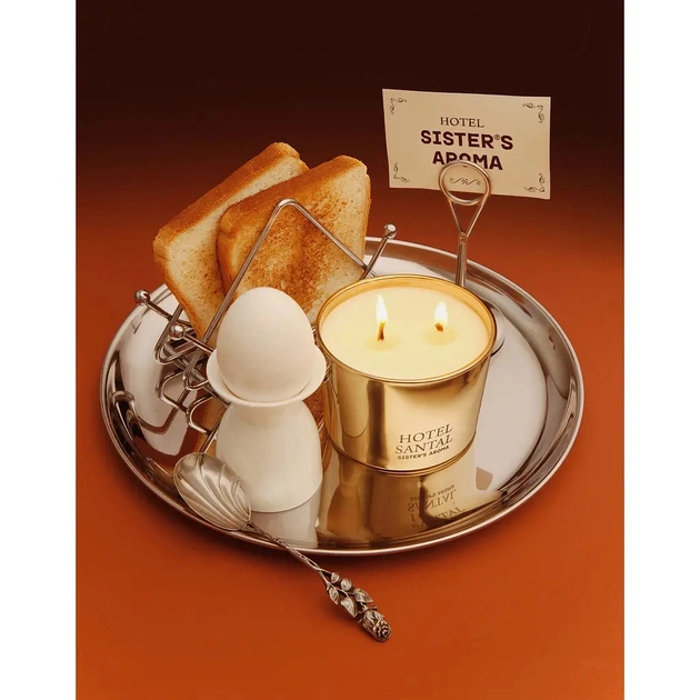 Ароматична свічка Sister's Aroma Hotel Santal 150 г (4820227786169) - picture 3