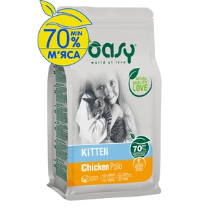 Сухий корм для кішок OASY LIFESTAGE Kitten курка 300 г (8053017347837) зображення 1