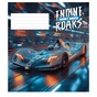 Зошит Школярик Engine roars heart races 48 аркушів клітинка (048-3520K) - зменшене зображення 2