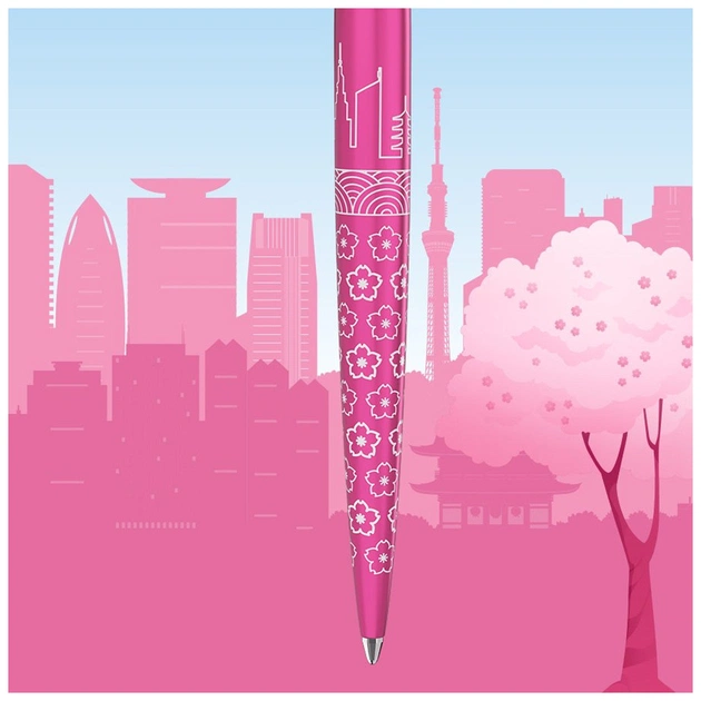 Ручка кулькова Parker JOTTER 17 SE Tokyo Pink CT BP (19 532) - picture 7