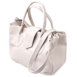 Сумка Shvigel З натуральної шкіри Бежева (22830) зображення 1