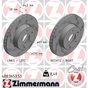 Гальмівний диск ZIMMERMANN 400.3653.53 - зменшене зображення 1