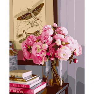 Картина по номерам Santi Аромат півонії 40*50 см (954014) зображення 1