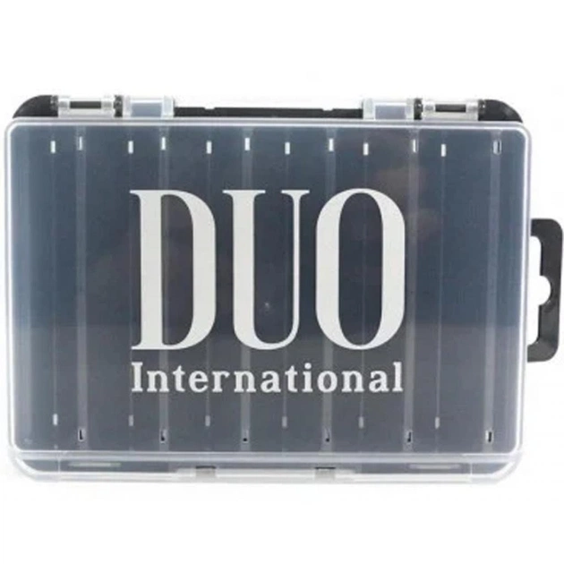 Коробка рибалки DUO Reversible Lure Case D86 Pearl Black/Clear (34.28.09) - picture 1